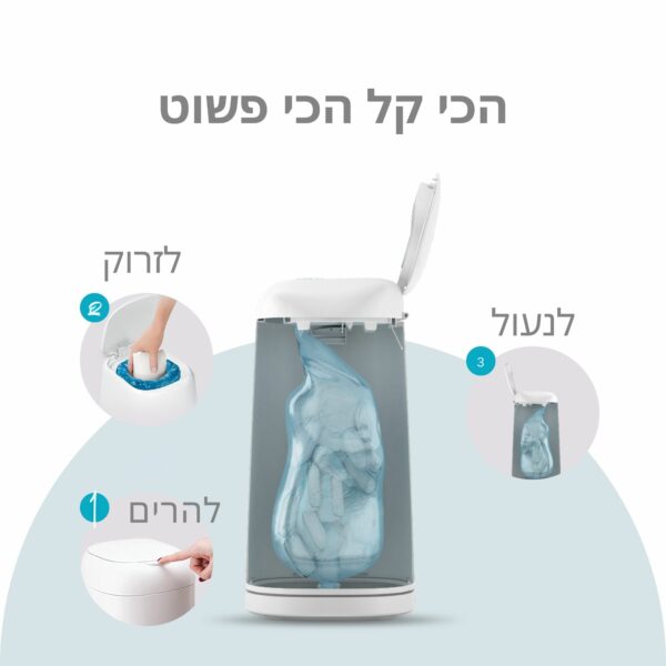 פח חיתולים אנג' קר