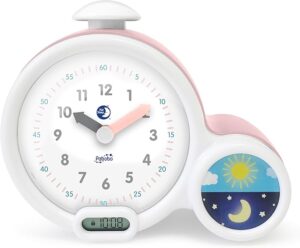 Kids sleep clock pink שעון